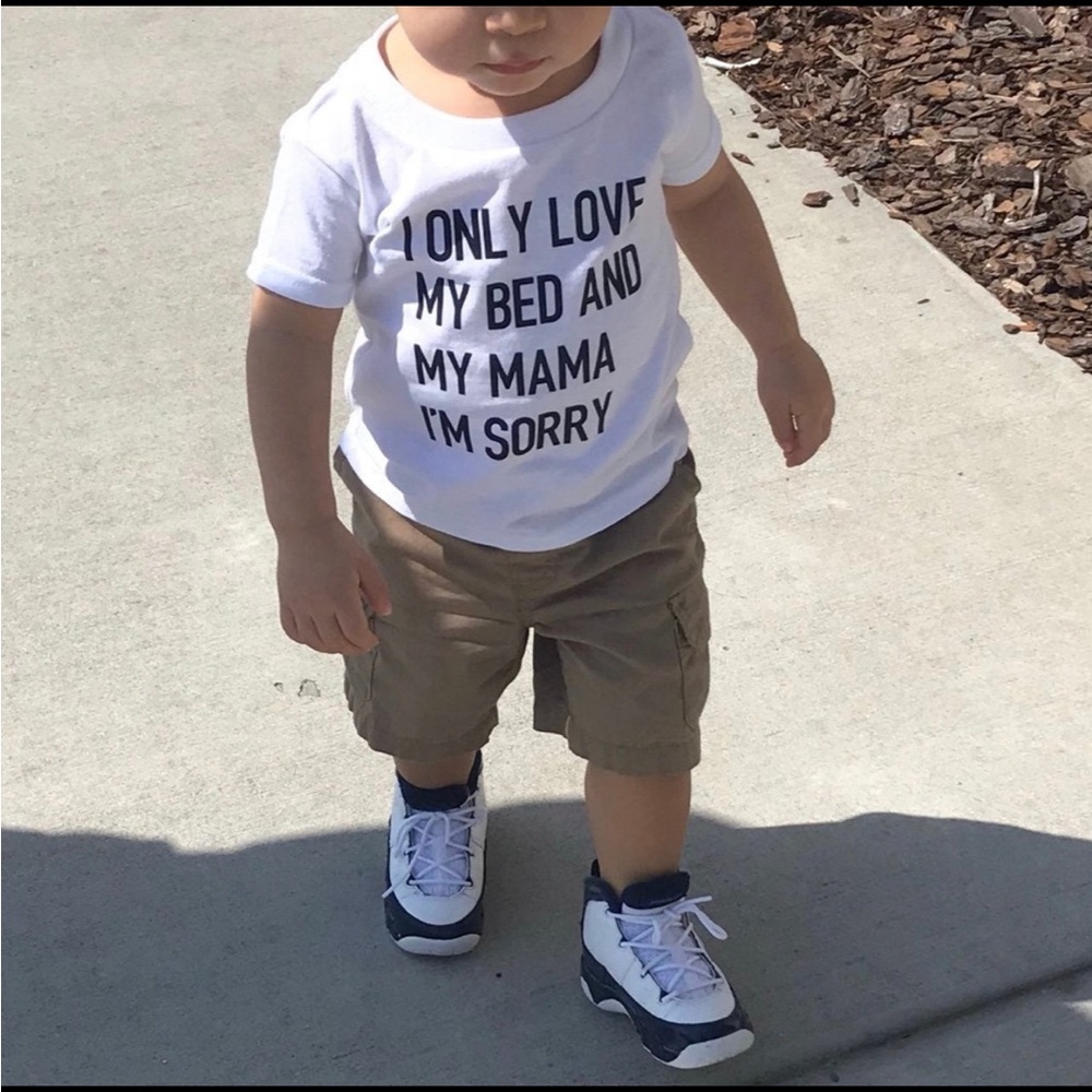 God’s Plan lyrics Toddler White T-Shirt